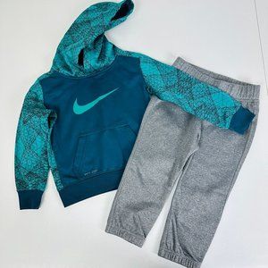 Nike North Face Boys 18-24M Bundle 2pc Pants Hoodie Top Bottom Winter Sport
